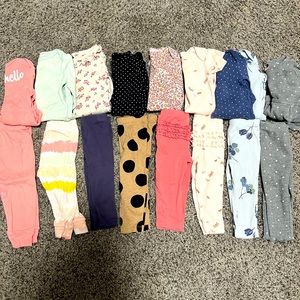 9 month baby girl clothes lot